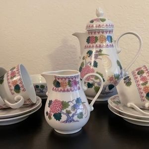 Vintage Kahla Germany 12 Piece Coffee Set